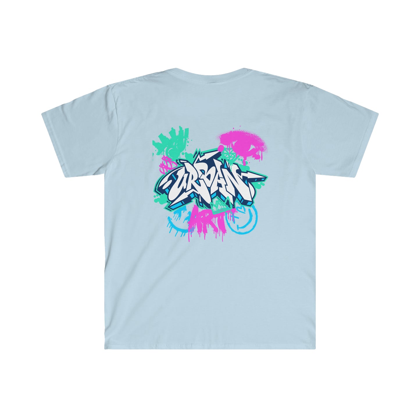 Unisex Urban Art Distillation Softstyle T-Shirt